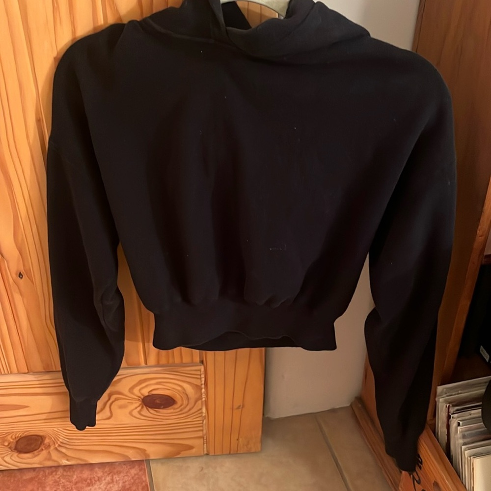 Naadam Cotton Cashmere Cropped Hoodie